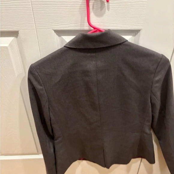 Women's Gray Blazer jacket - Picture 2 of 3